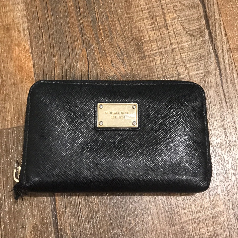 MICHAEL KORS BLACK WALLET
